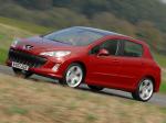 Peugeot 308 GT THP 175 5-Door 2009 года (UK)